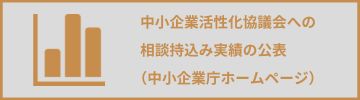 中小企業活性化協議会への相談持ち込み実績の公表